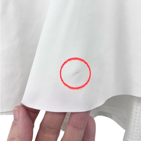 ATHLETA Ace Mesh Tennis Golf Pickleball Pockets Skort 15.5" Size Large NWT - Picture 13 of 13